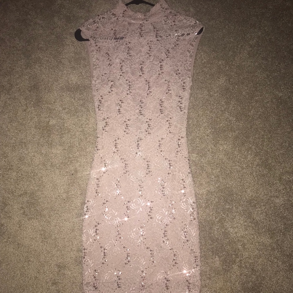 Purple formal dress
